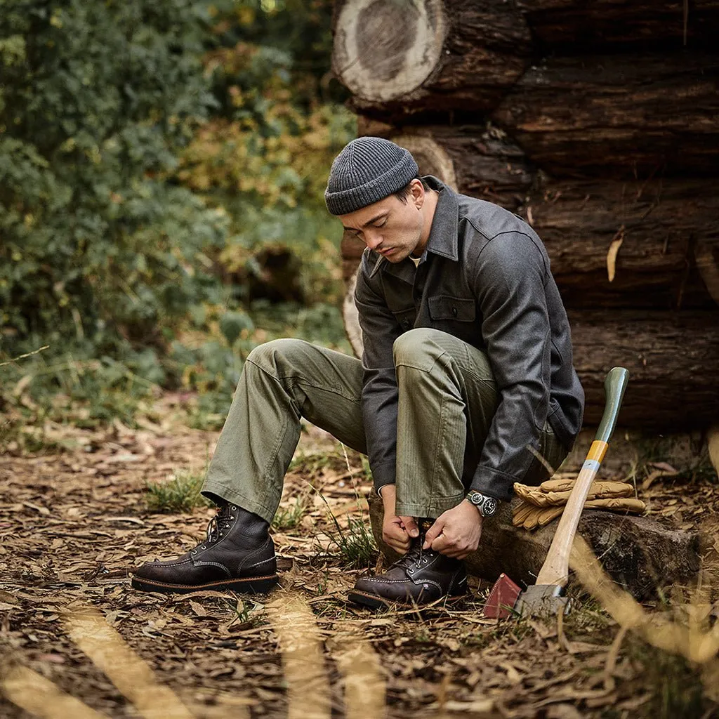 DRB Woodsman Shirt - Owl Gray