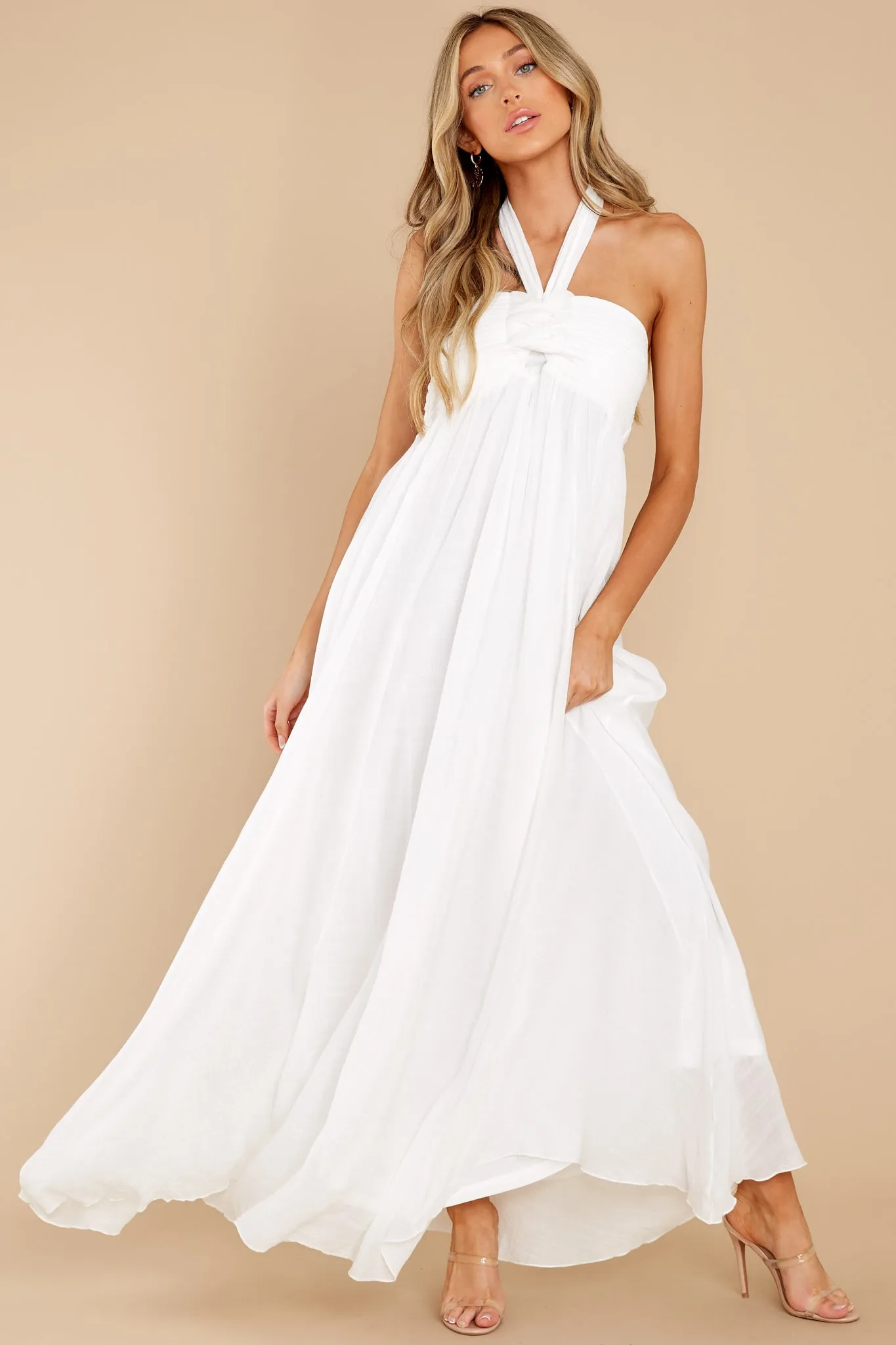 Dream Of You White Maxi Dress