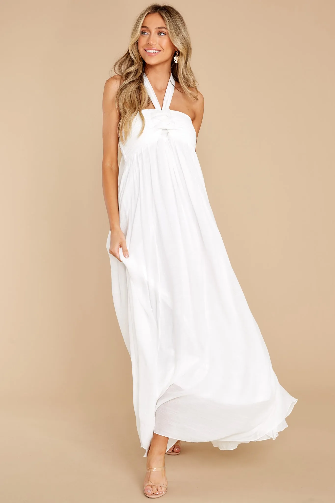 Dream Of You White Maxi Dress