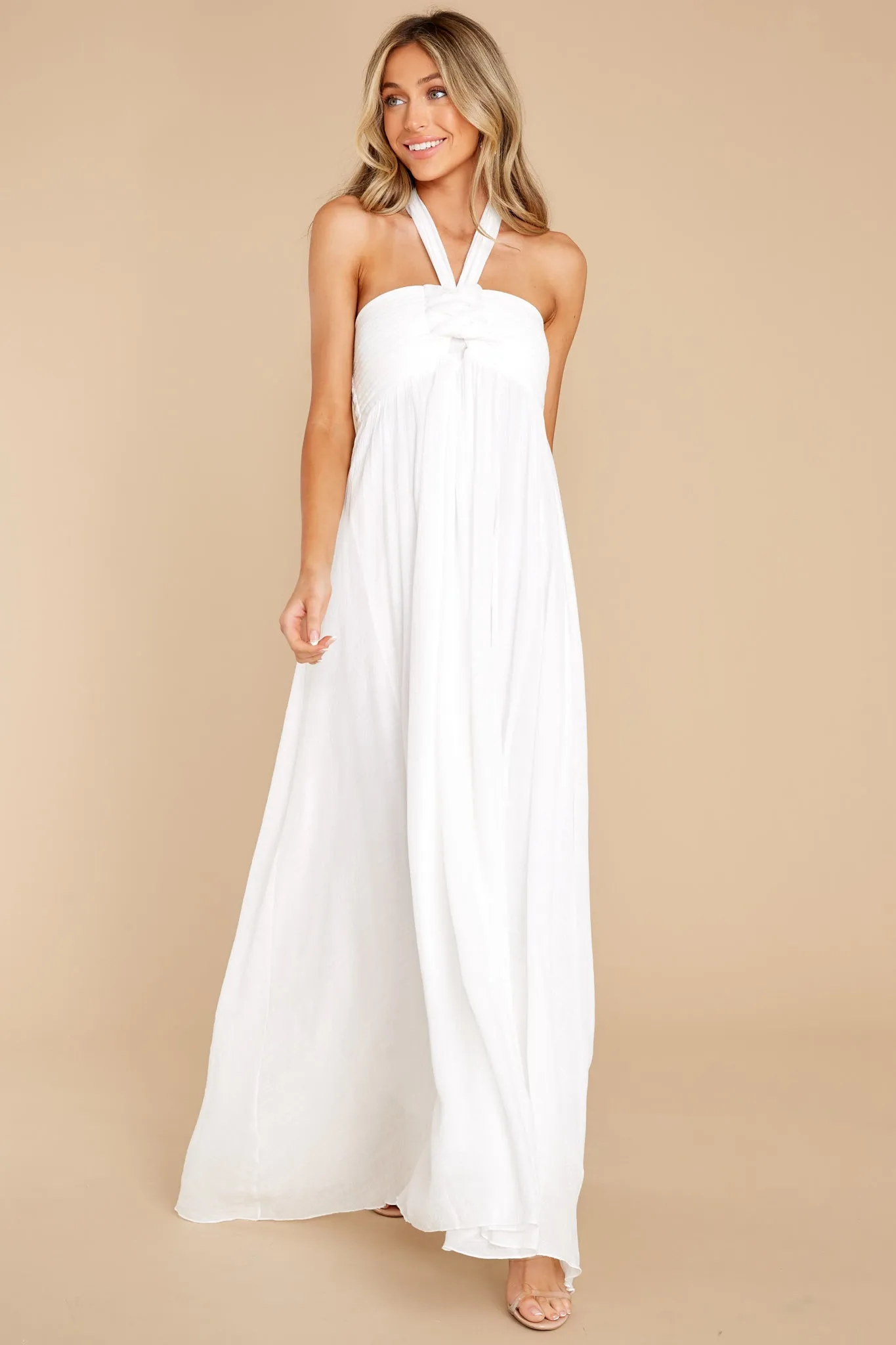 Dream Of You White Maxi Dress