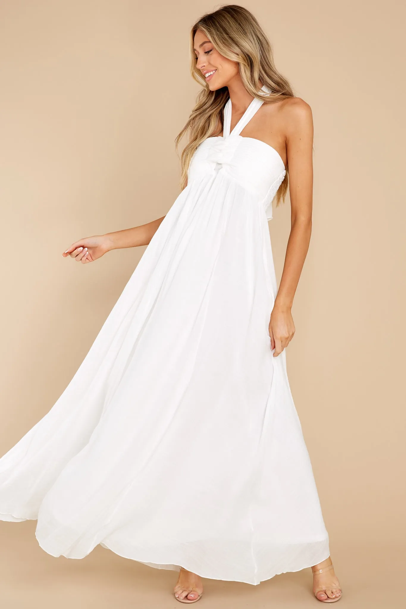 Dream Of You White Maxi Dress