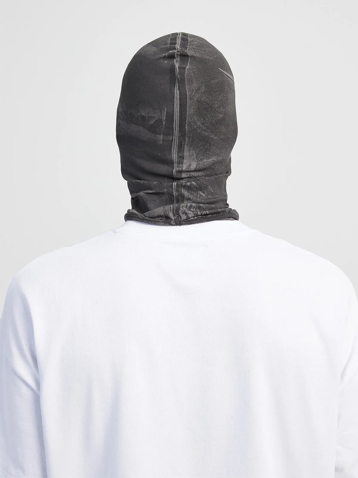 ERA BALACLAVA - GREY PAINTED BLACK