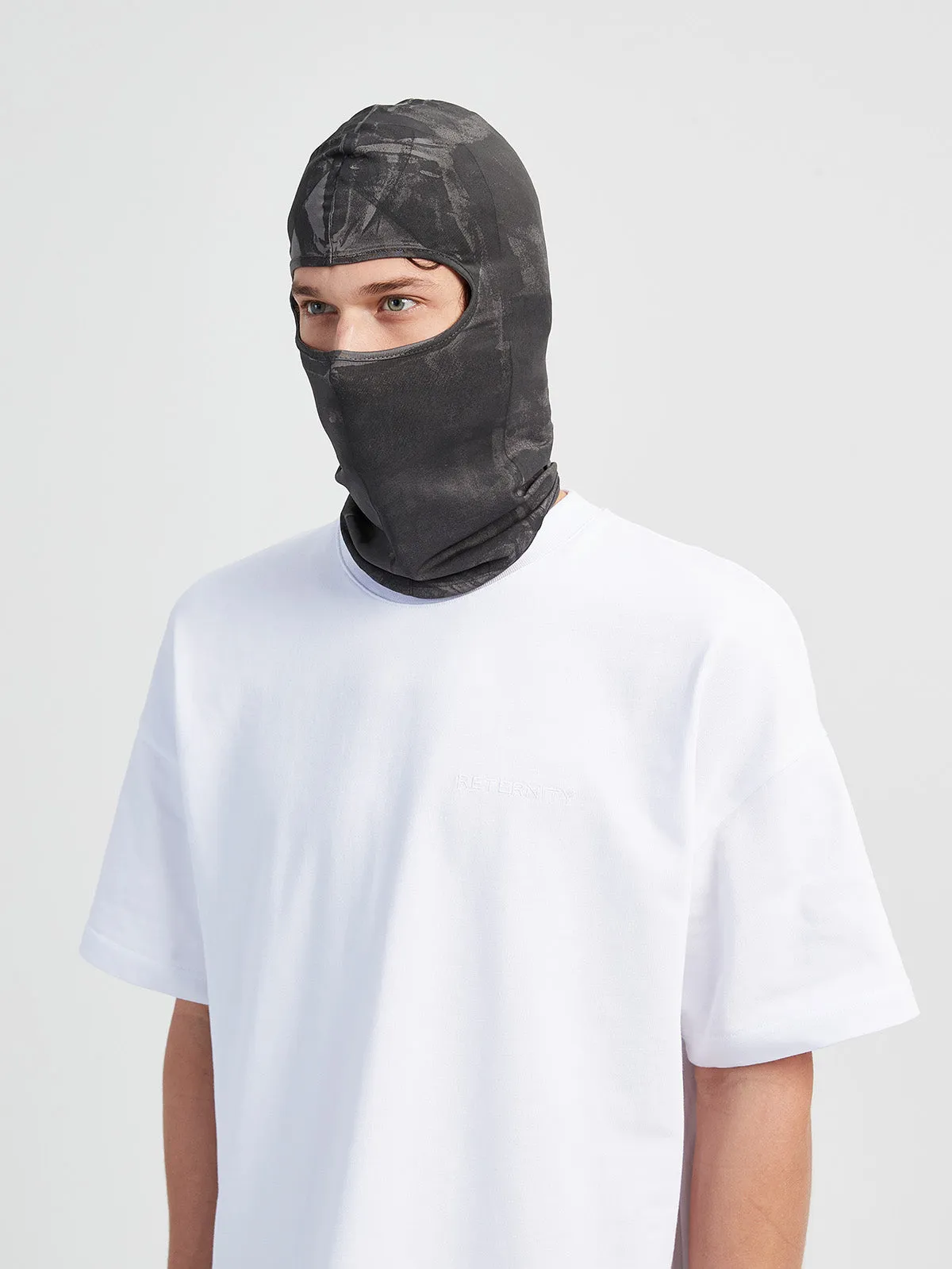 ERA BALACLAVA - GREY PAINTED BLACK