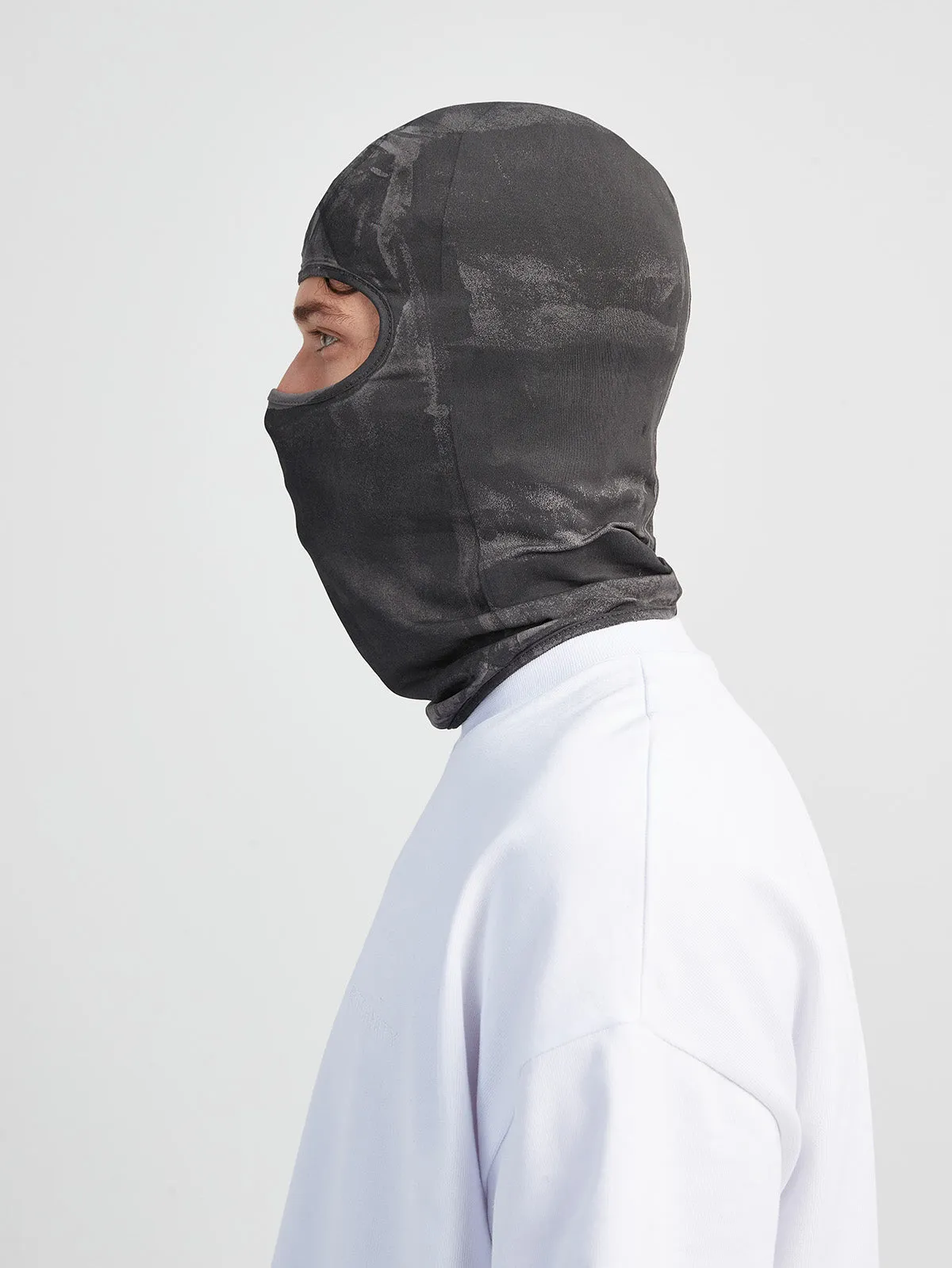 ERA BALACLAVA - GREY PAINTED BLACK