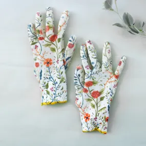 Floral Gardening Gloves