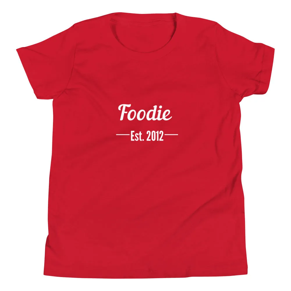 Foodie Est. 2012 Youth Short-Sleeve T-Shirt