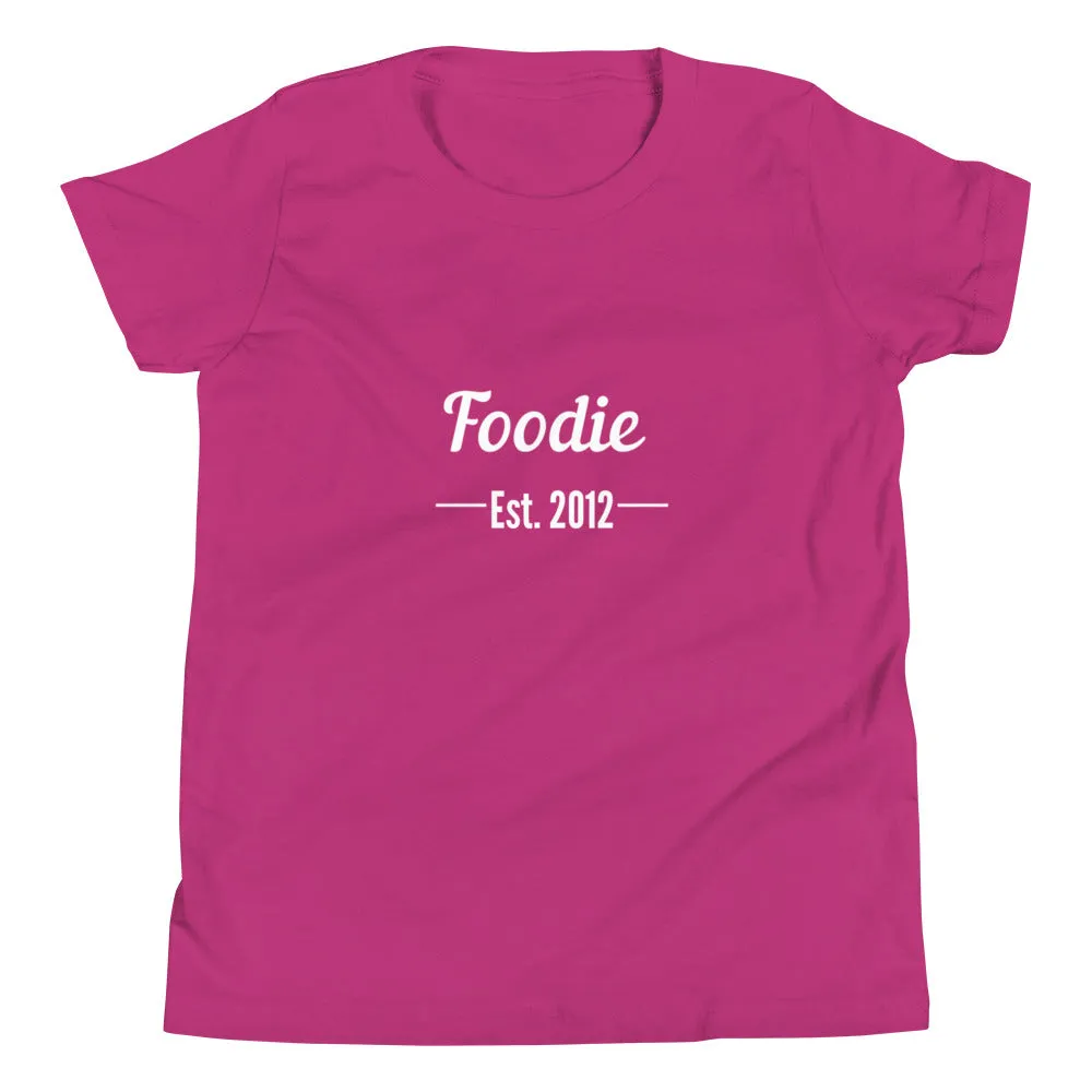 Foodie Est. 2012 Youth Short-Sleeve T-Shirt