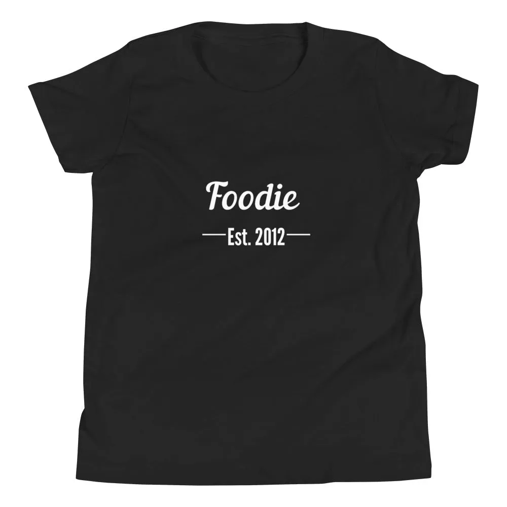 Foodie Est. 2012 Youth Short-Sleeve T-Shirt