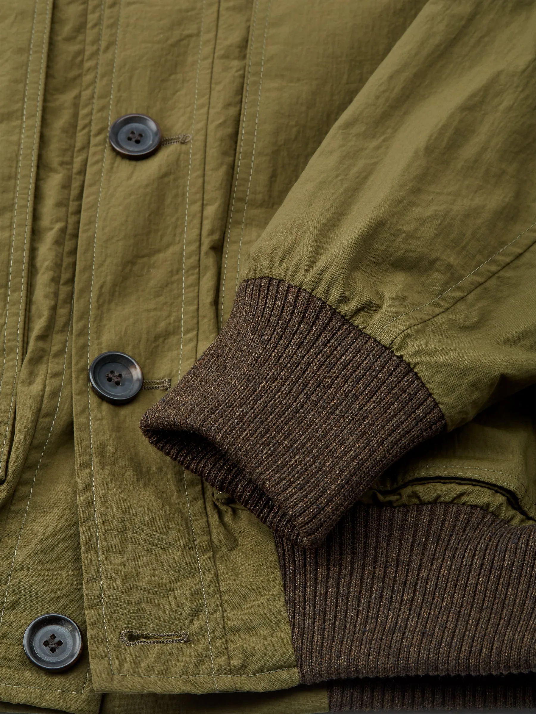 Fowey Bomber Jacket Penpol Green