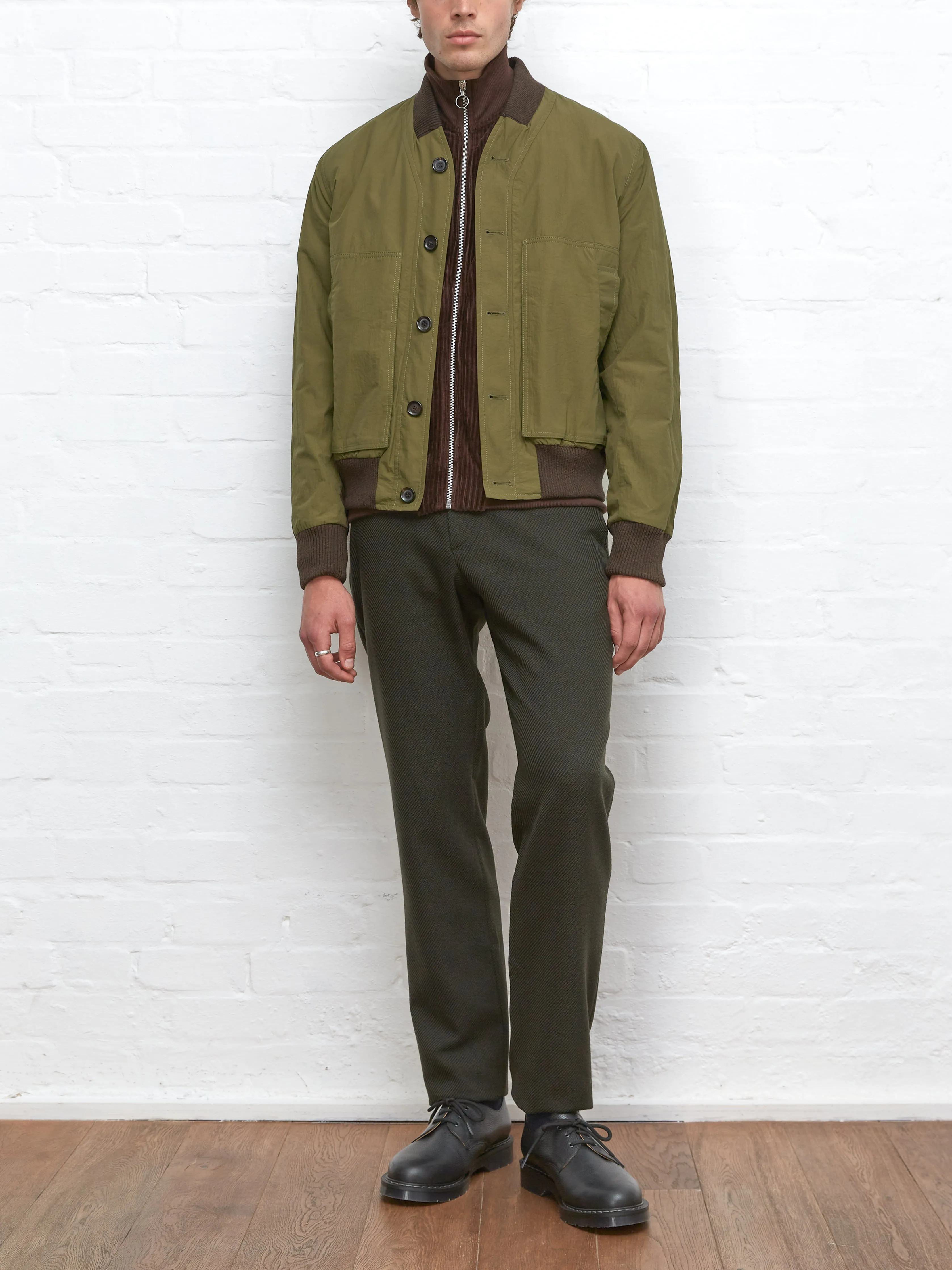 Fowey Bomber Jacket Penpol Green