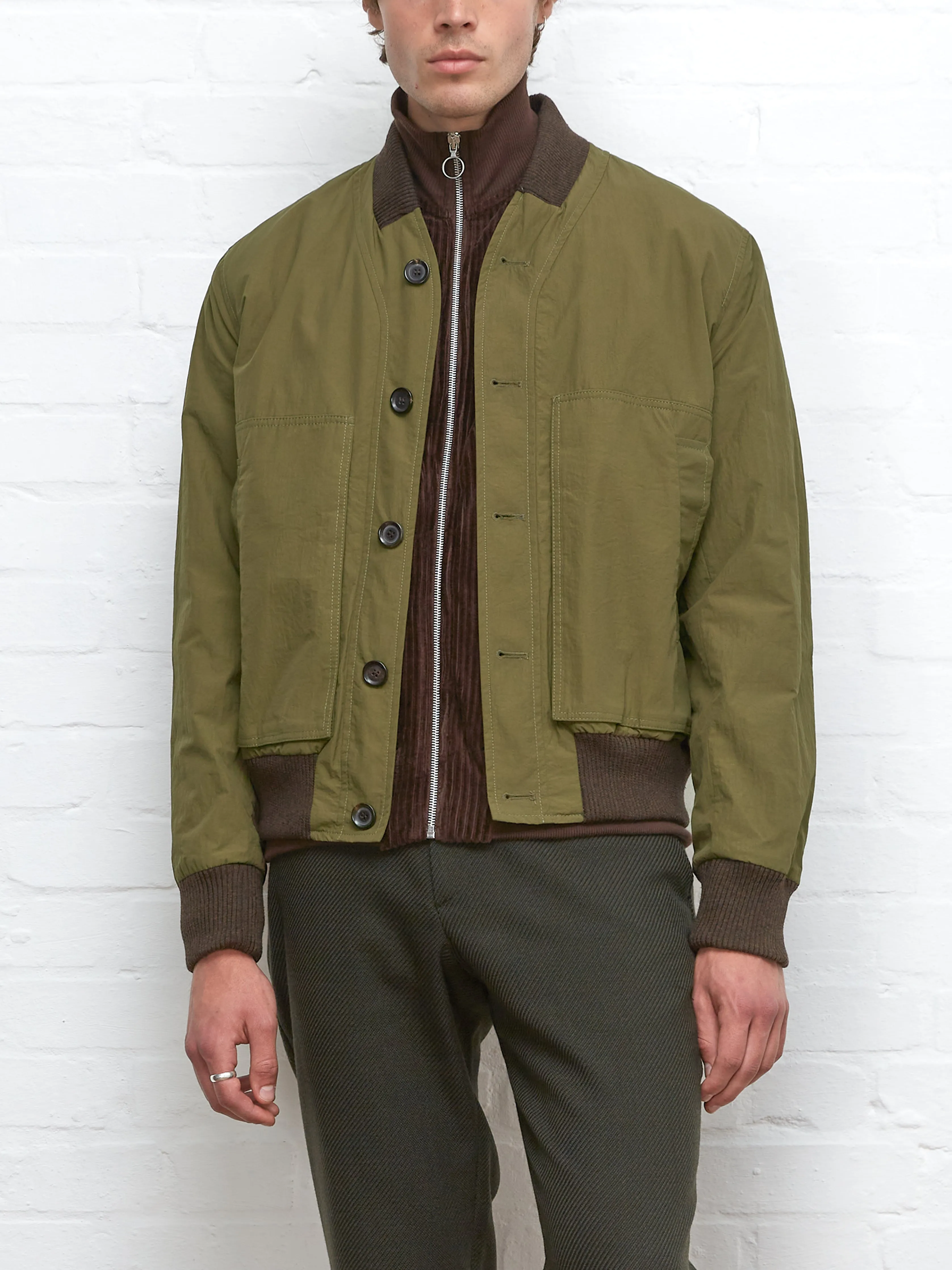 Fowey Bomber Jacket Penpol Green