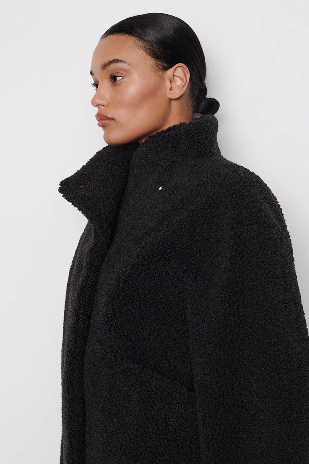 Frame - Sherpa Jacket Noir