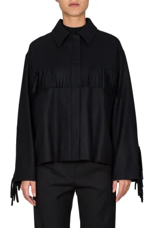 Fringed Boxy Jacket