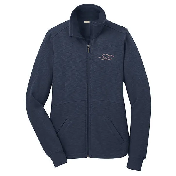 Full Zip Sophisticated Jacket - Navy