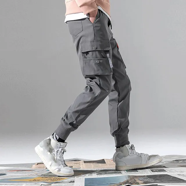 Funki Buys | Pants | Men's Casual Loose Fit Jogger Cargo Pants