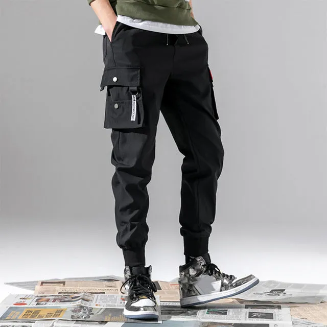 Funki Buys | Pants | Men's Casual Loose Fit Jogger Cargo Pants