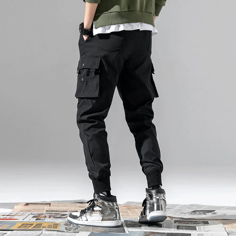 Funki Buys | Pants | Men's Casual Loose Fit Jogger Cargo Pants