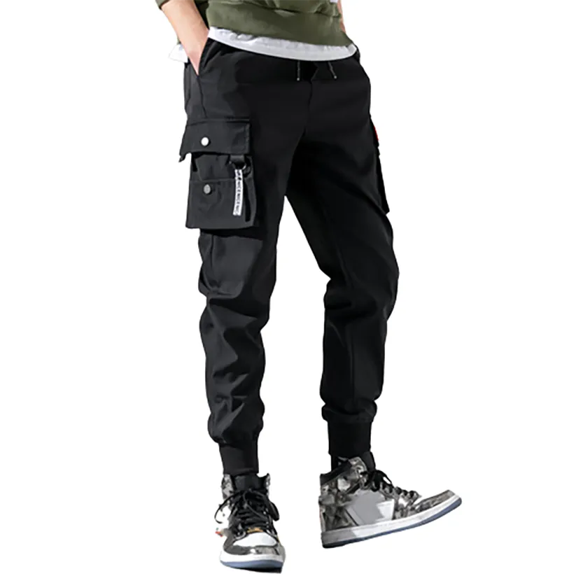 Funki Buys | Pants | Men's Casual Loose Fit Jogger Cargo Pants