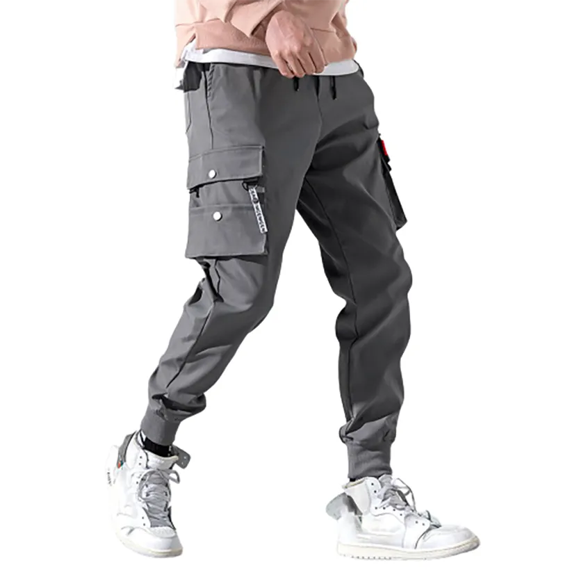 Funki Buys | Pants | Men's Casual Loose Fit Jogger Cargo Pants