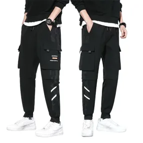 Funki Buys | Pants | Men's Slim Fit Casual Cargo Pants | Joggers