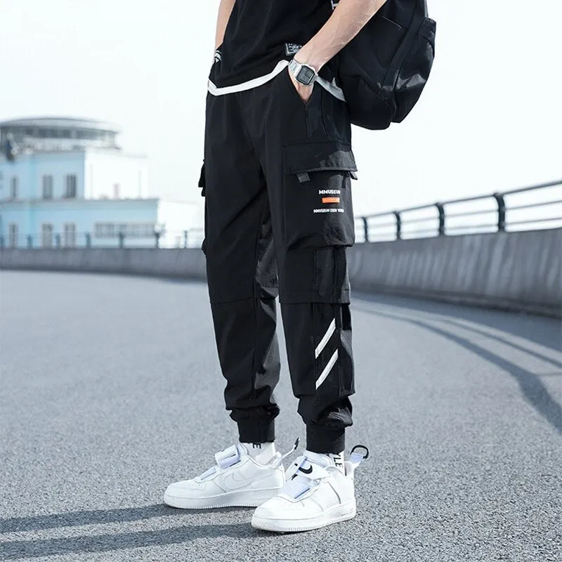 Funki Buys | Pants | Men's Slim Fit Casual Cargo Pants | Joggers