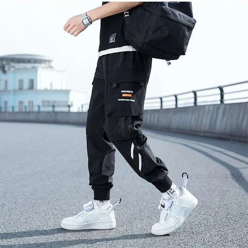 Funki Buys | Pants | Men's Slim Fit Casual Cargo Pants | Joggers