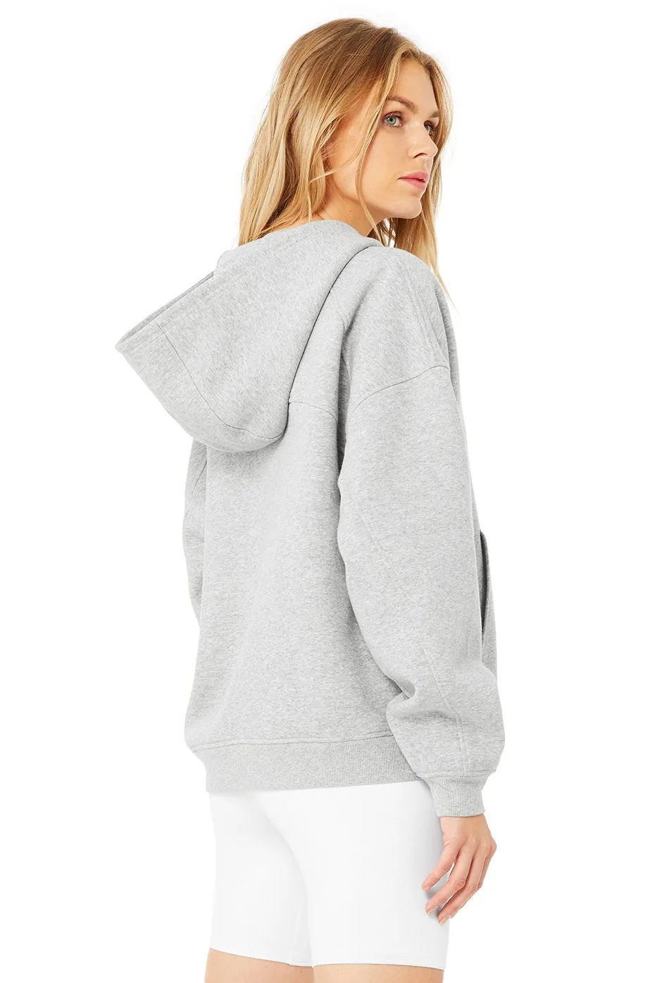 Gratify Hoodie - Dove Grey Heather