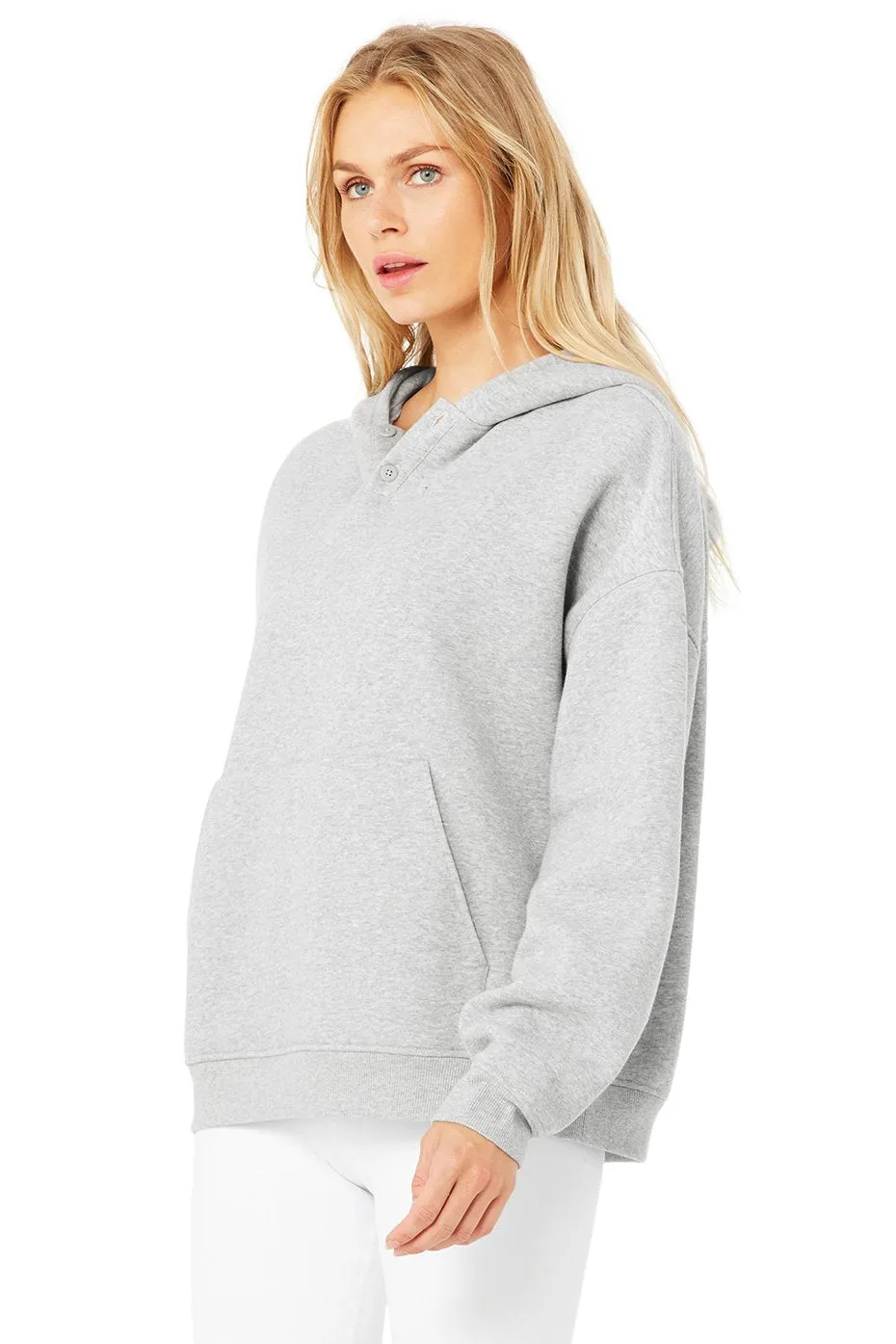 Gratify Hoodie - Dove Grey Heather