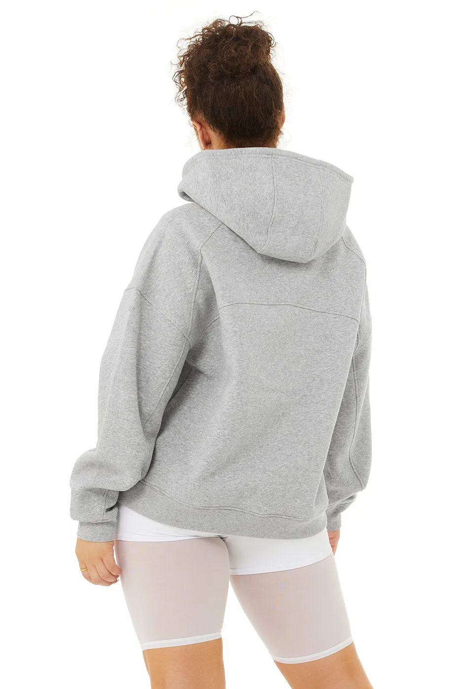 Gratify Hoodie - Dove Grey Heather