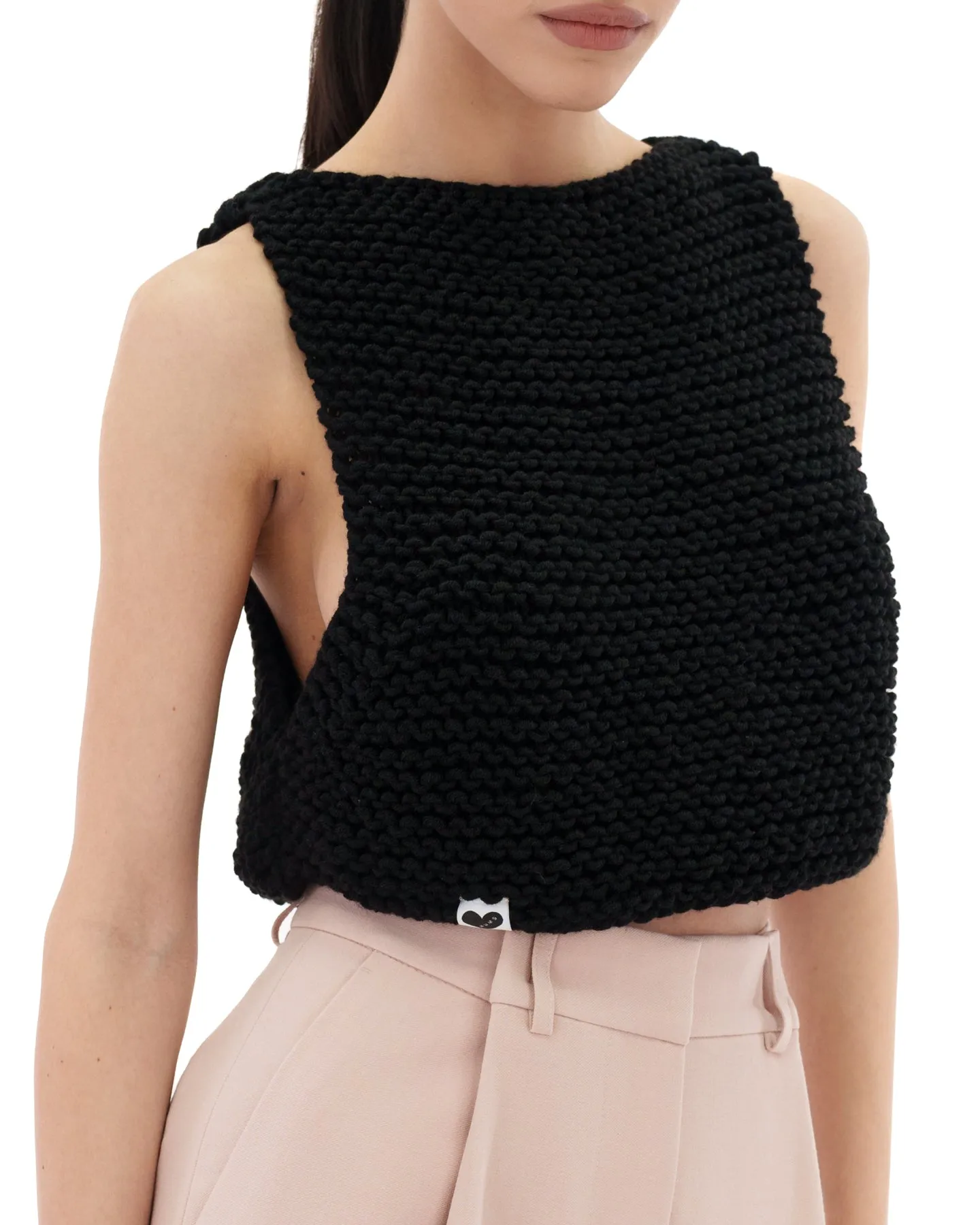 Halter Knit Top