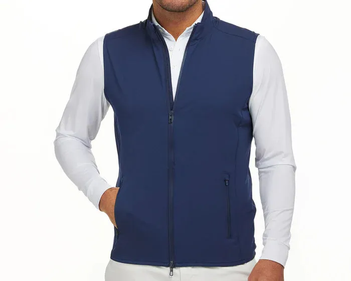 Hidden Creek Holderness & Borne Hayes Vest Navy