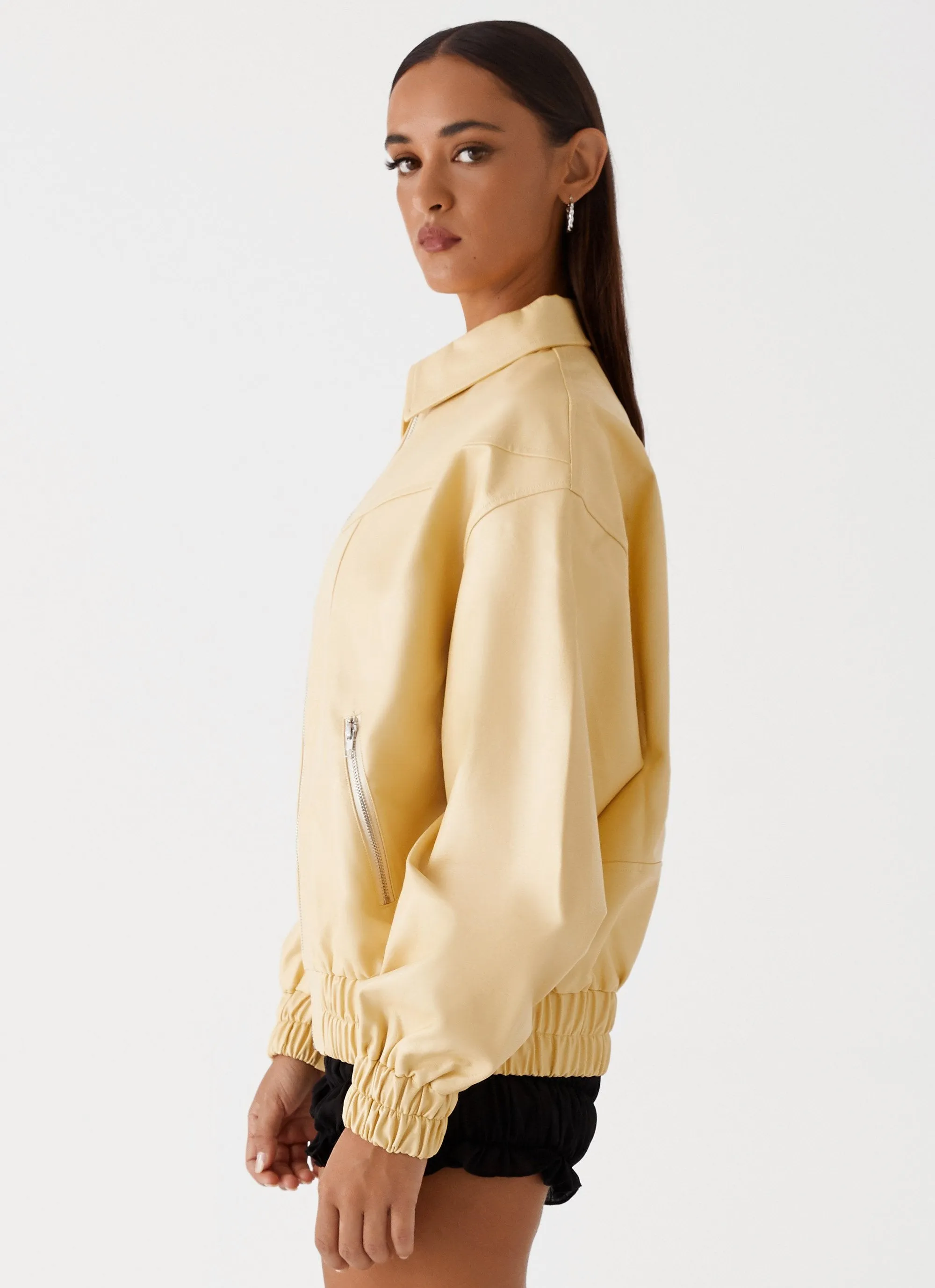 Holland Bomber Jacket - Yellow