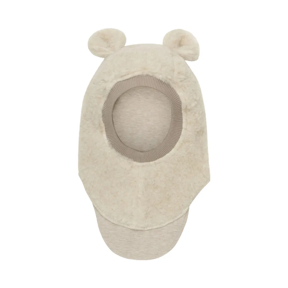 Huttelihut - Balaclava ears teddy | wollen bivakmuts baby en kind