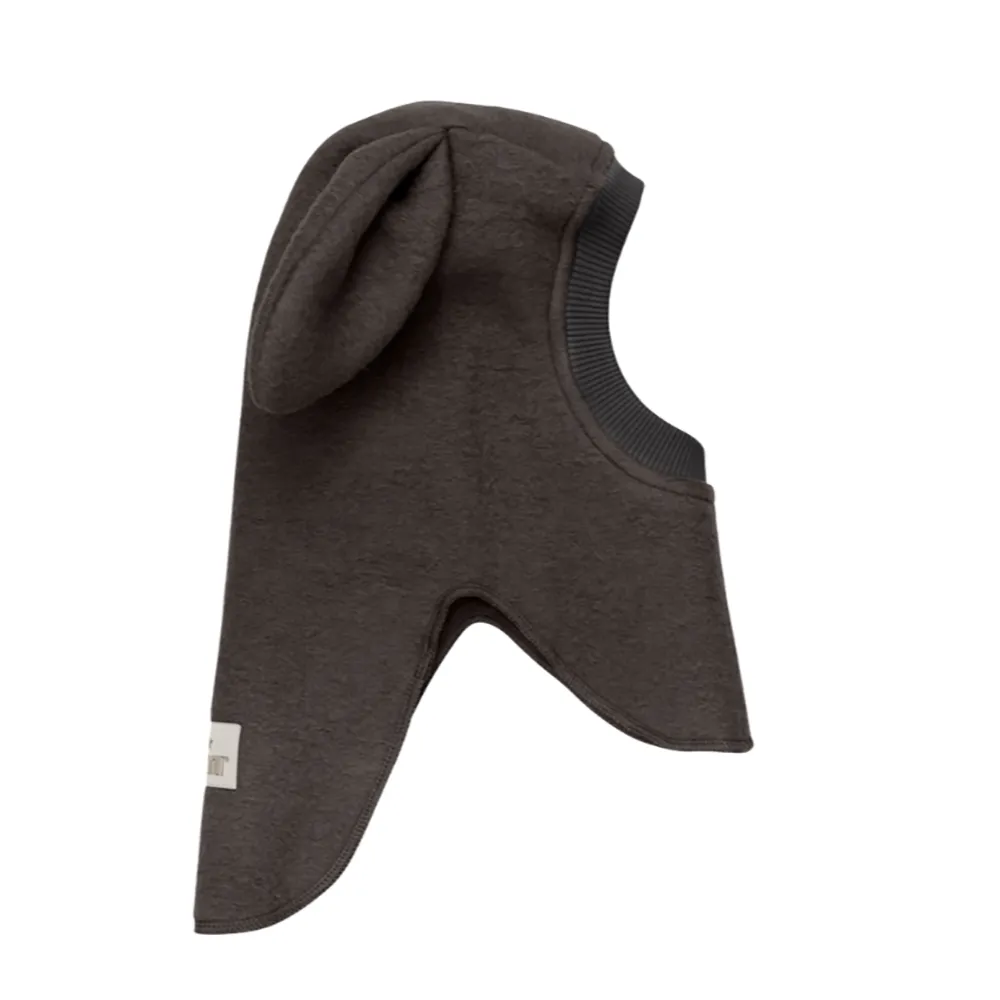 Huttelihut - Balaclava rabbit ears | wollen bivakmuts baby en kind