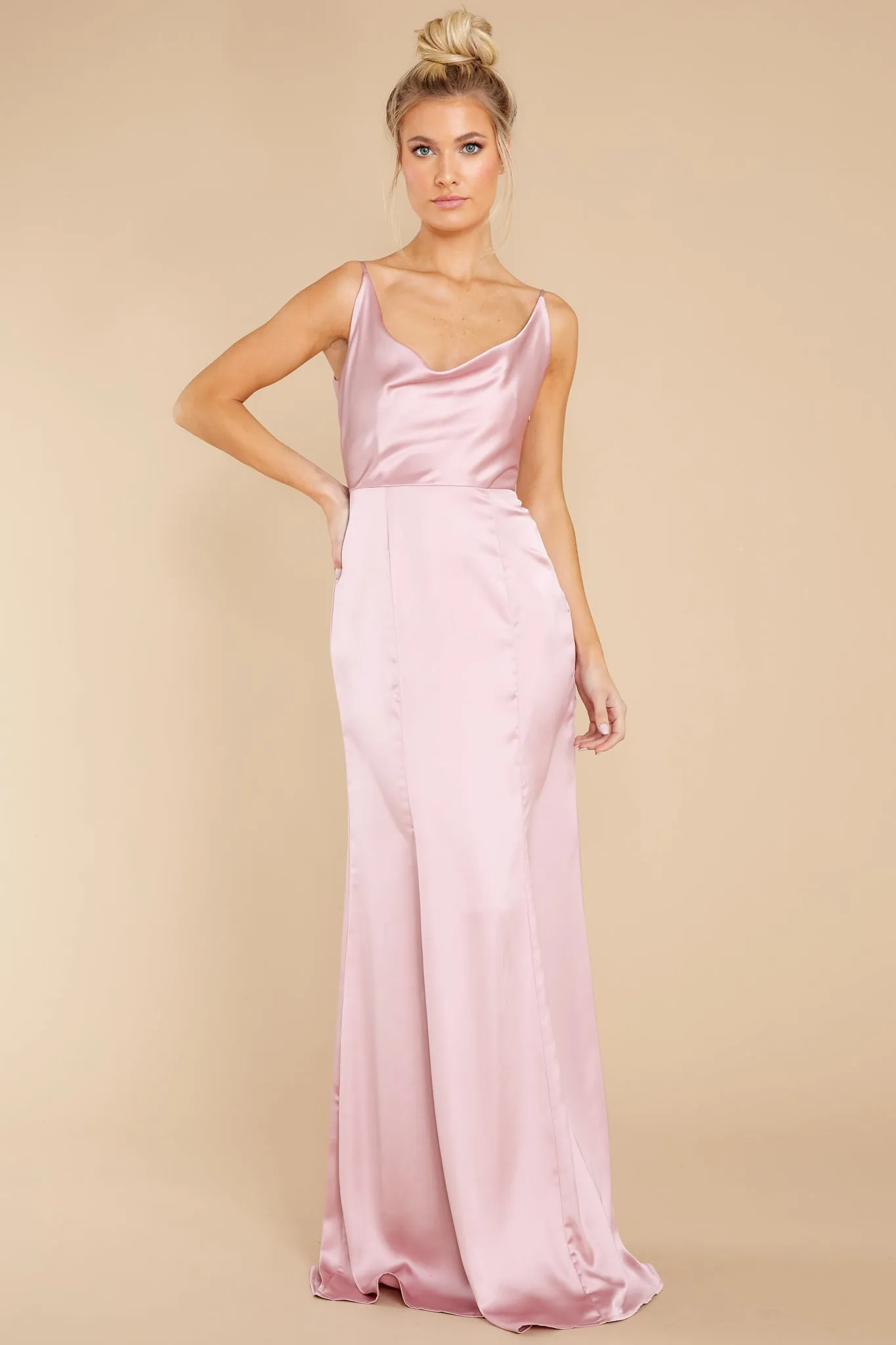 Inner Radiance Dusty Rose Maxi Dress