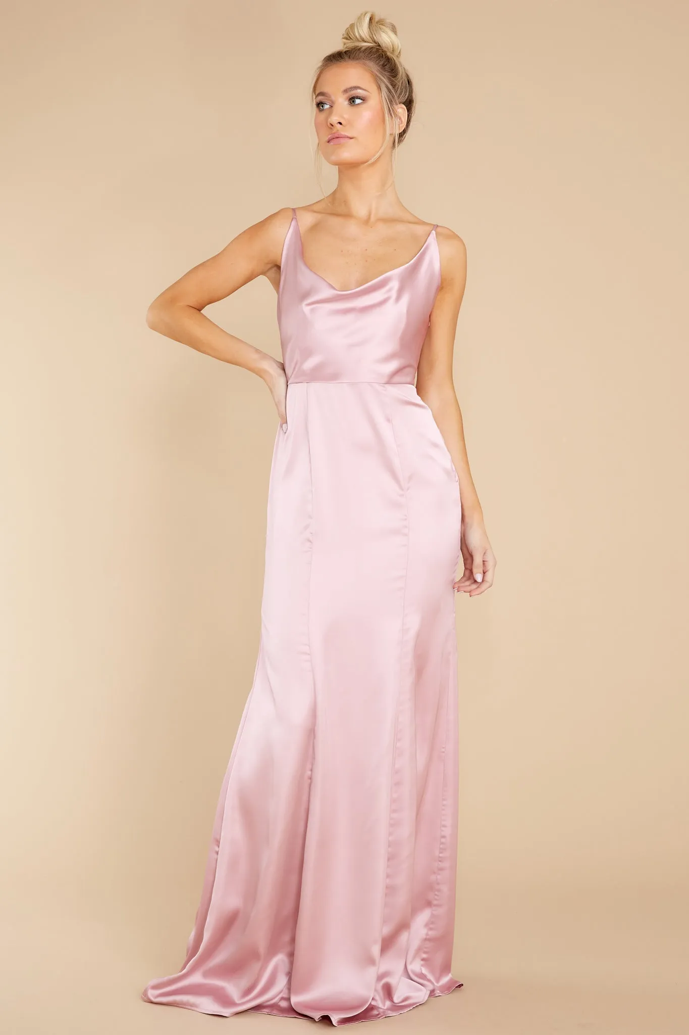 Inner Radiance Dusty Rose Maxi Dress