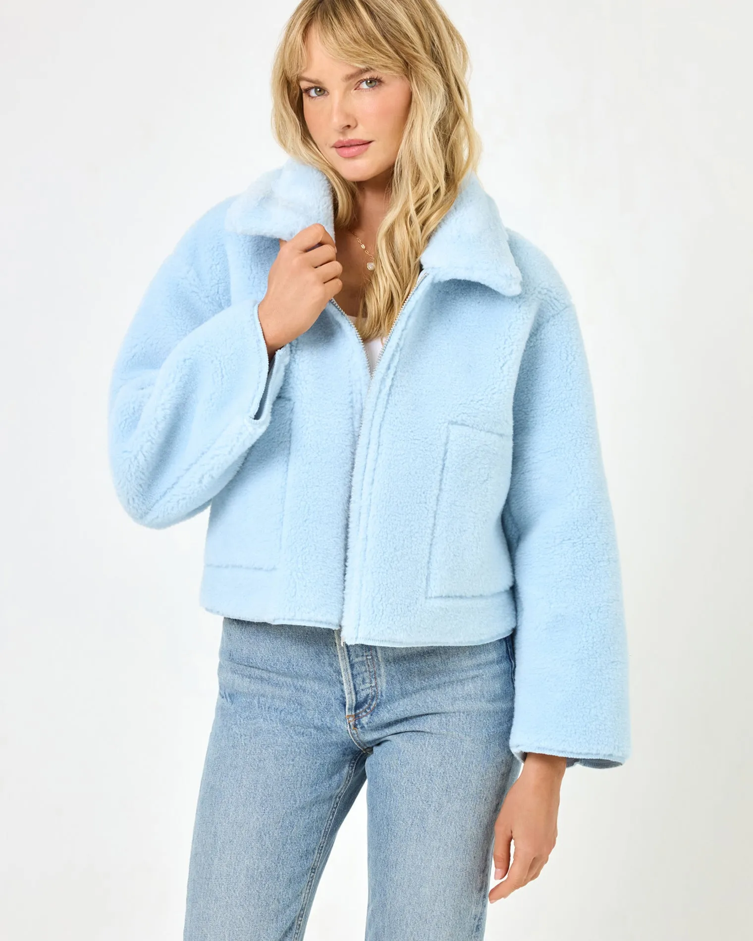 Kalina Jacket - Ice Blue