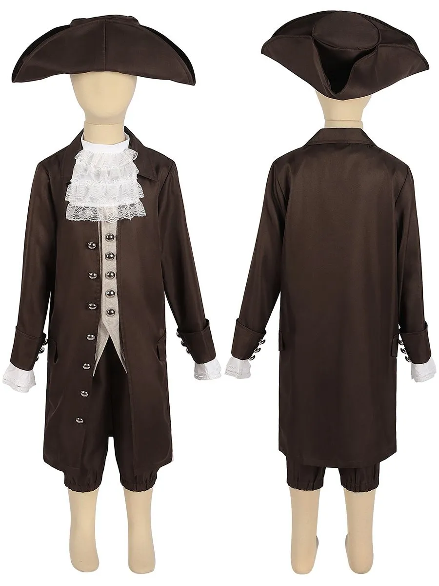 Kids Colonial Costume Boys 18th Century Colonial America Costume Boys Colonial Costumes