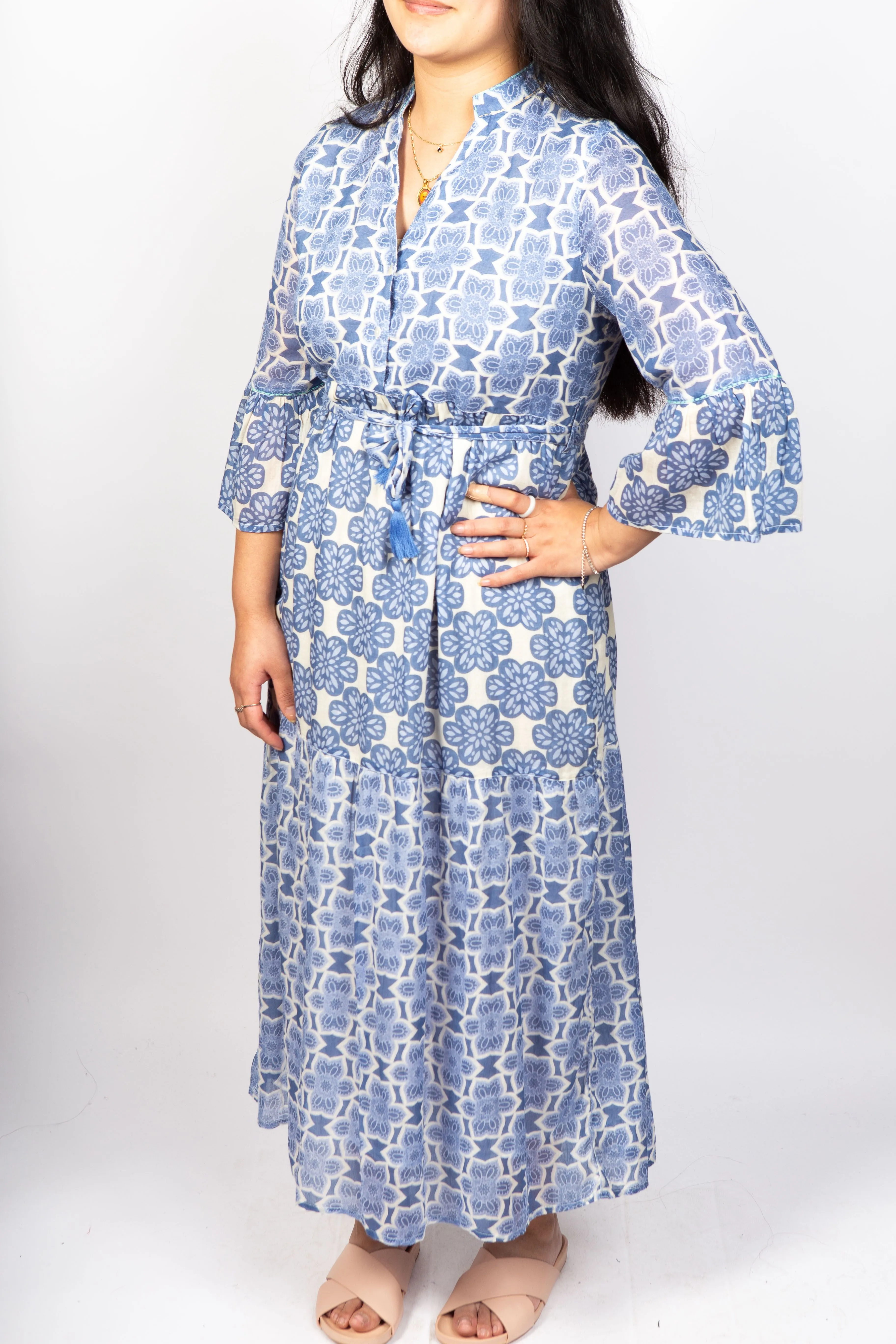 Kiraz Mix Pattern Dress