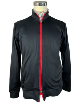 Kiton Jacket Full Zip Black Activewear EU 48 / S