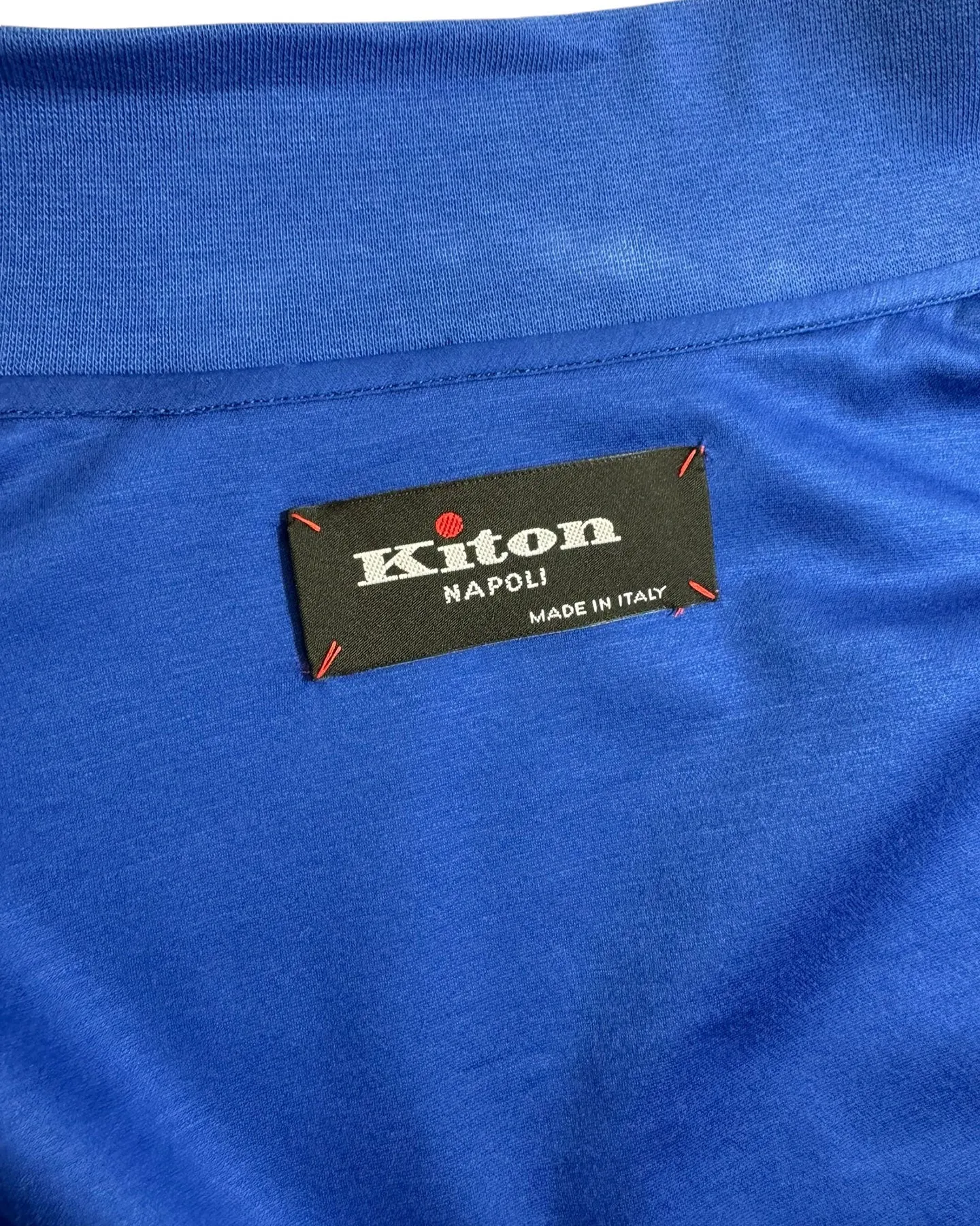 Kiton Jacket Royal Blue Activewear Full Zip Coat EU 50 / M