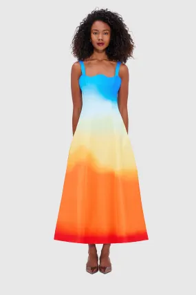 Leo Lin Odette Midi Dress - Enigma