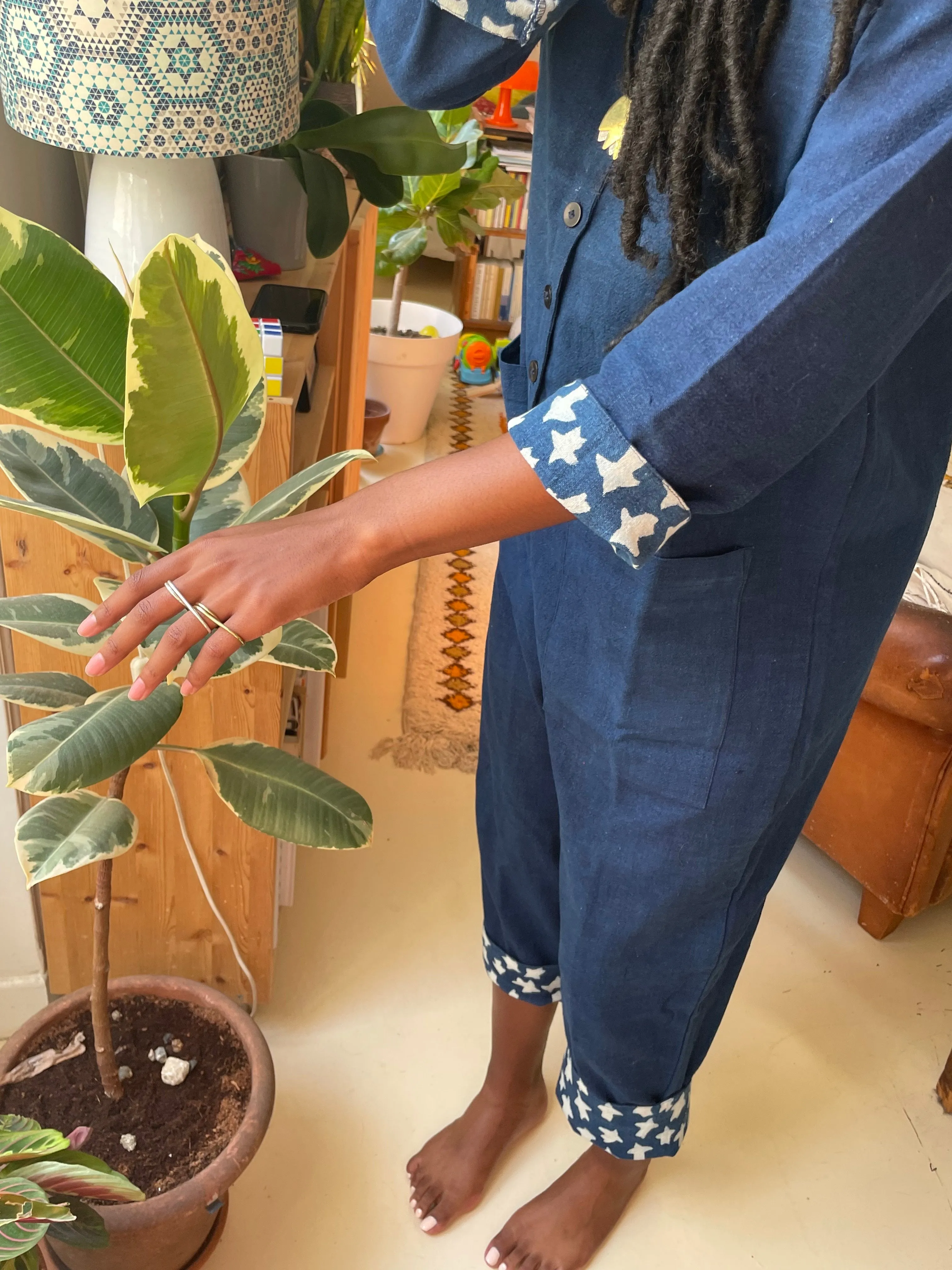 Liberté Indigo Jumpsuit (S-L)