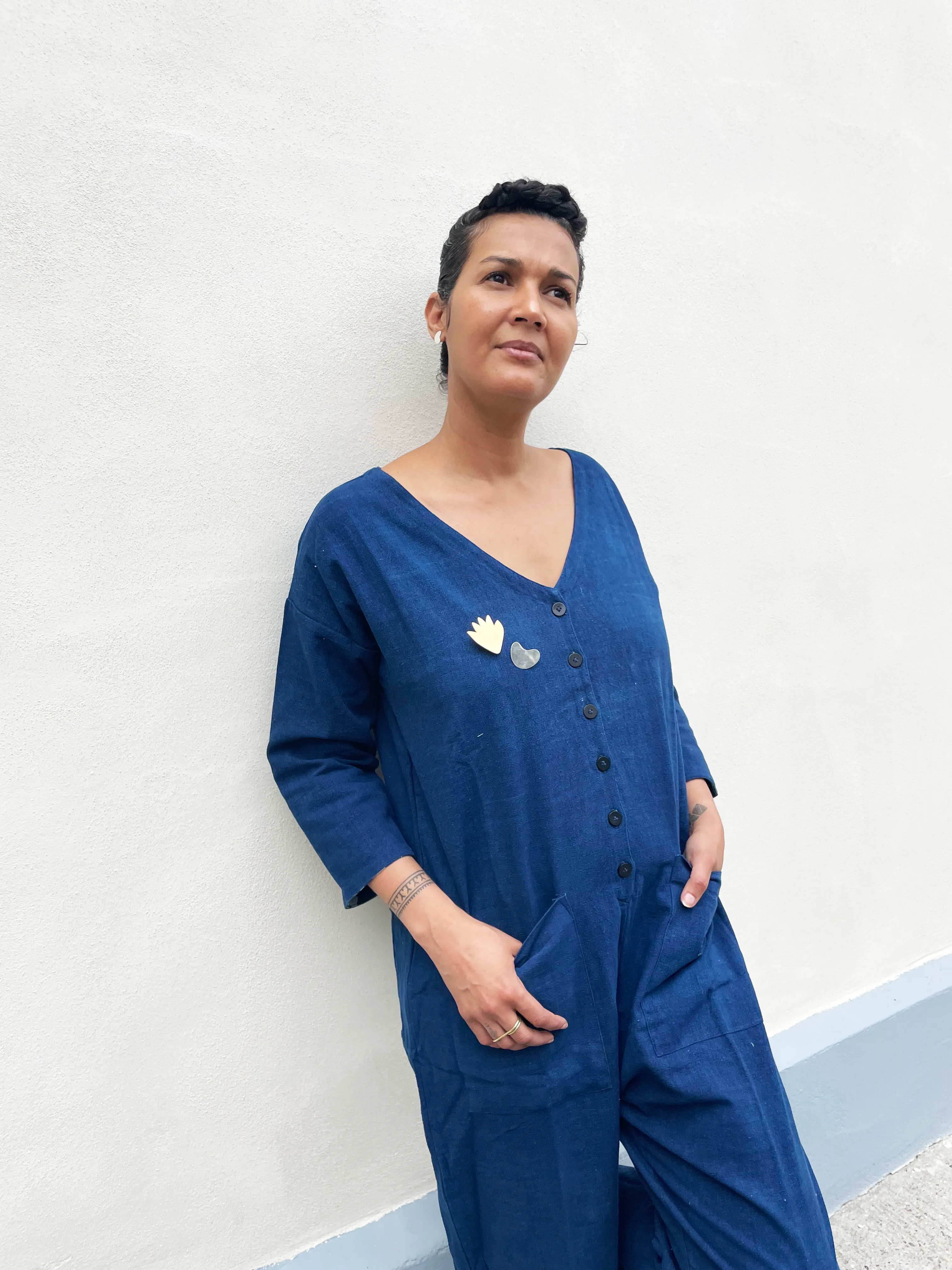 Liberté Indigo Jumpsuit (S-L)