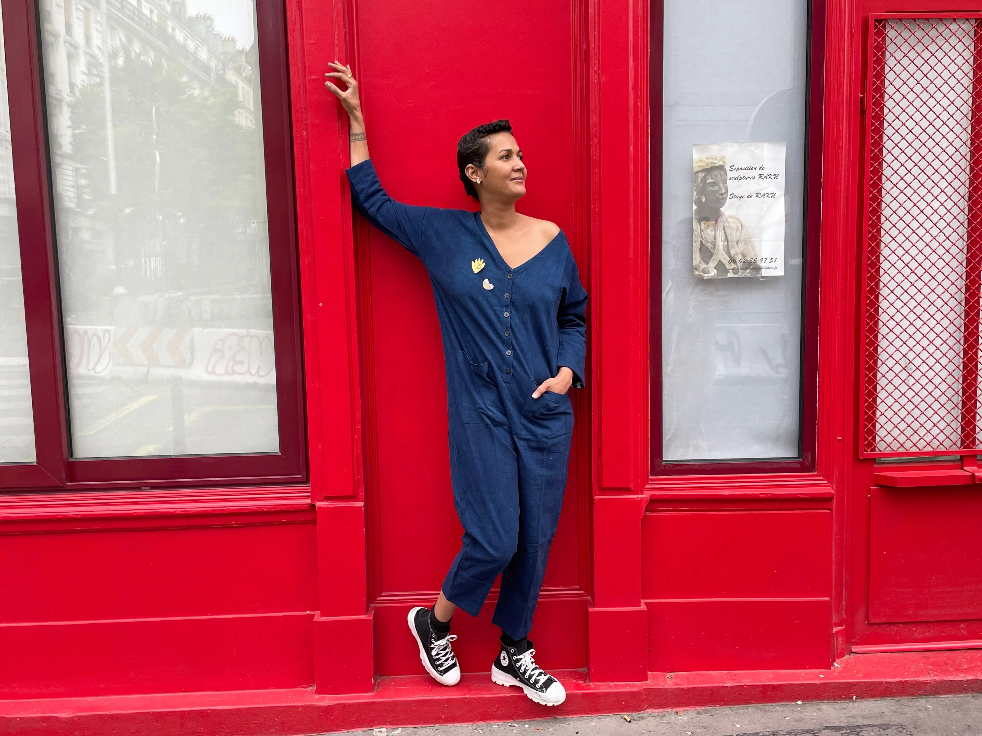 Liberté Indigo Jumpsuit (S-L)