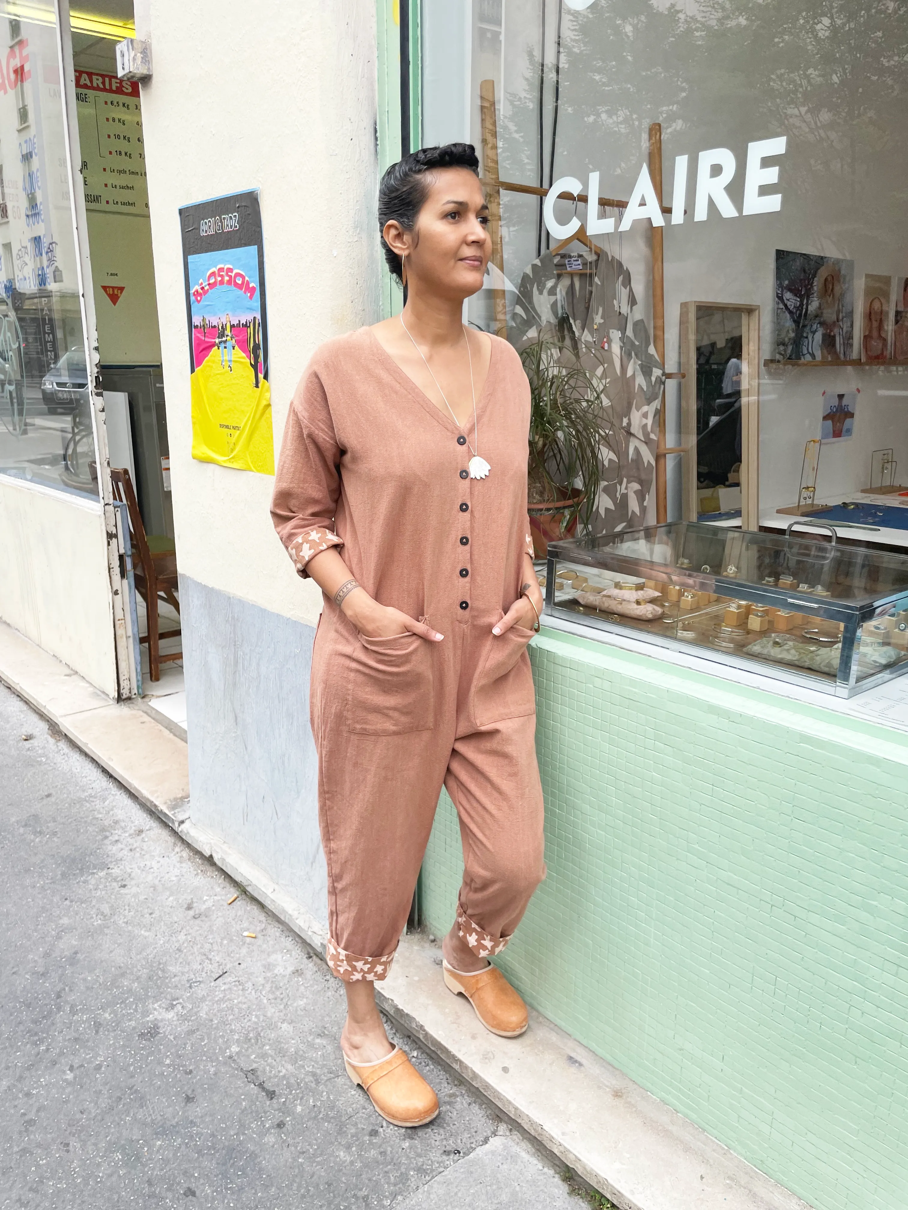 Liberté Terracotta Jumpsuit (S-L)