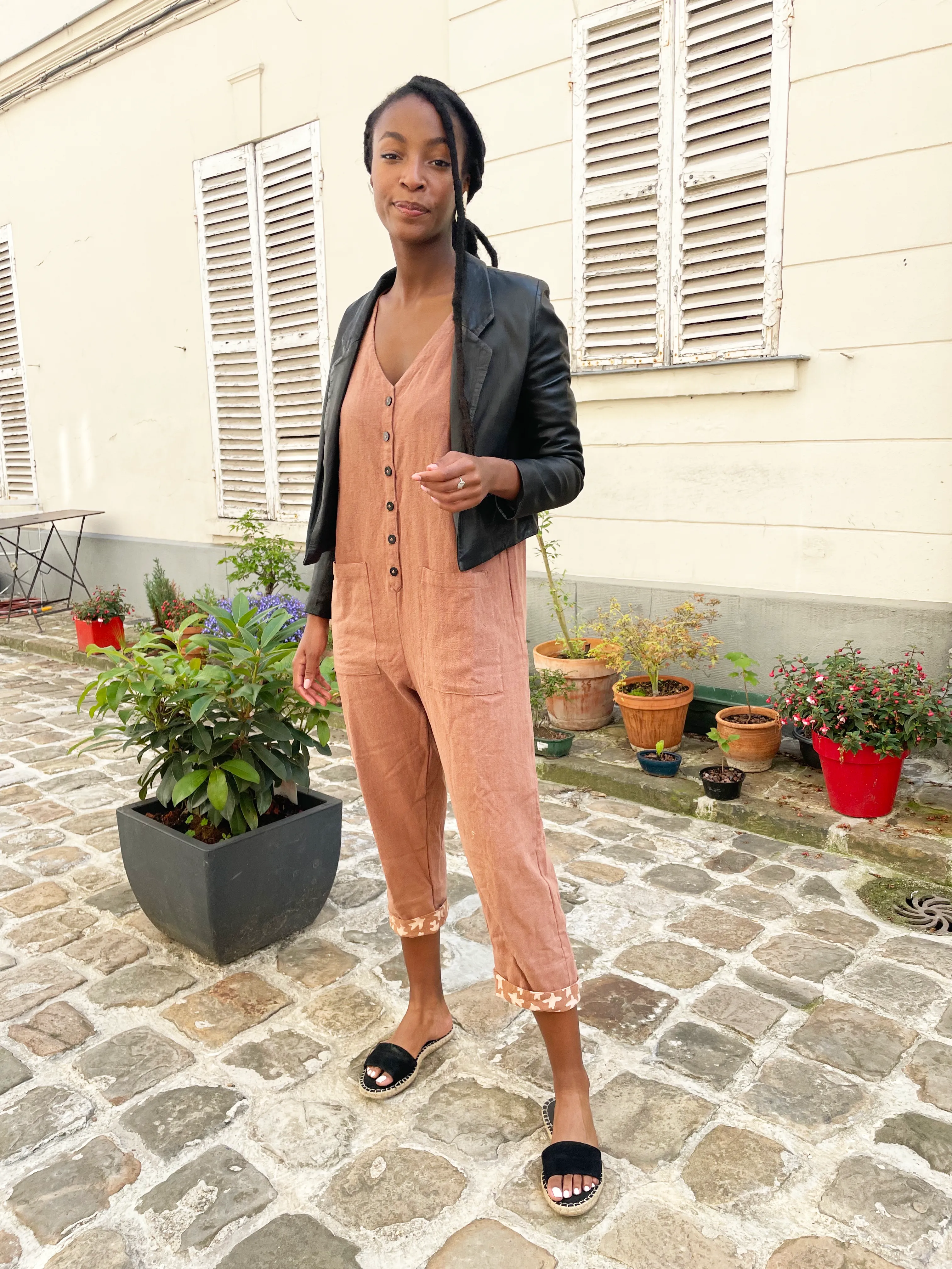 Liberté Terracotta Jumpsuit (S-L)