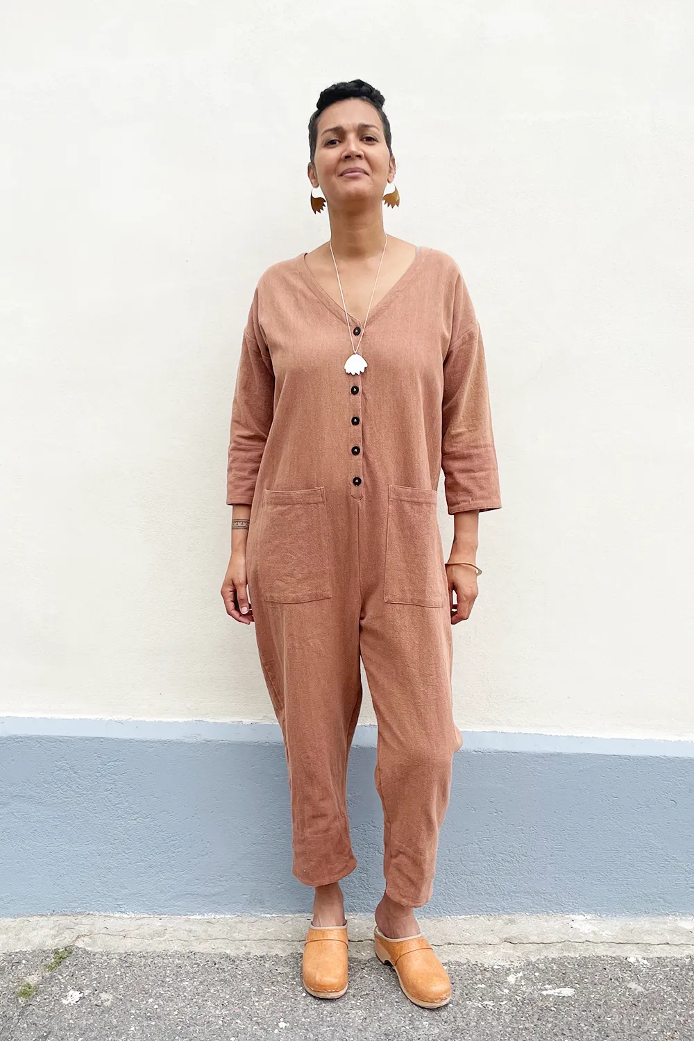 Liberté Terracotta Jumpsuit (S-L)