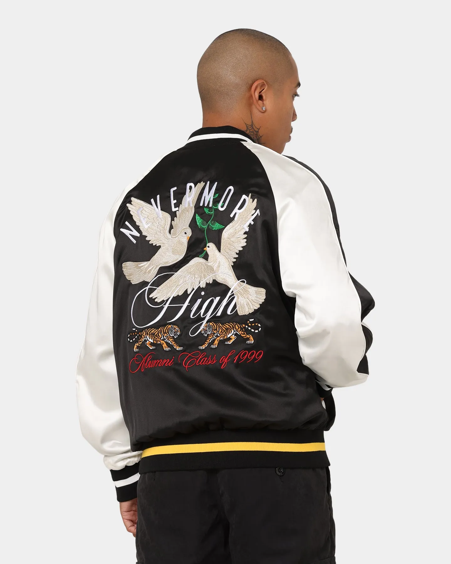 Lifted Anchors "Alumni" Souvenir Jacket Black