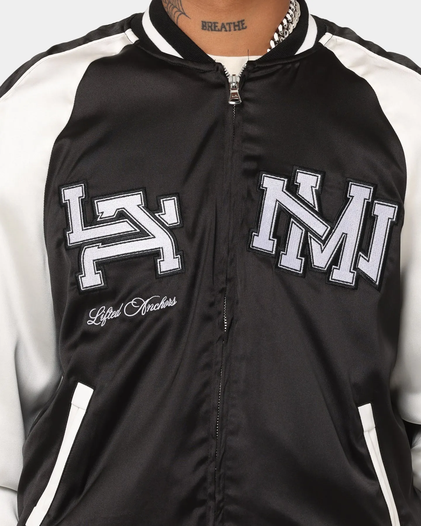 Lifted Anchors "Alumni" Souvenir Jacket Black